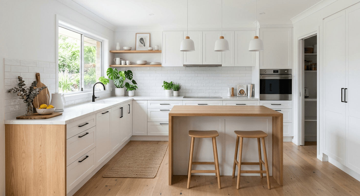 Köksrenovering – Modern & ljus